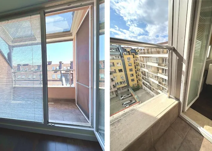 Unique Luxurious Jacuzzi Penthouse Duplex In Center! 2 Baths! Free Parking! Apartment