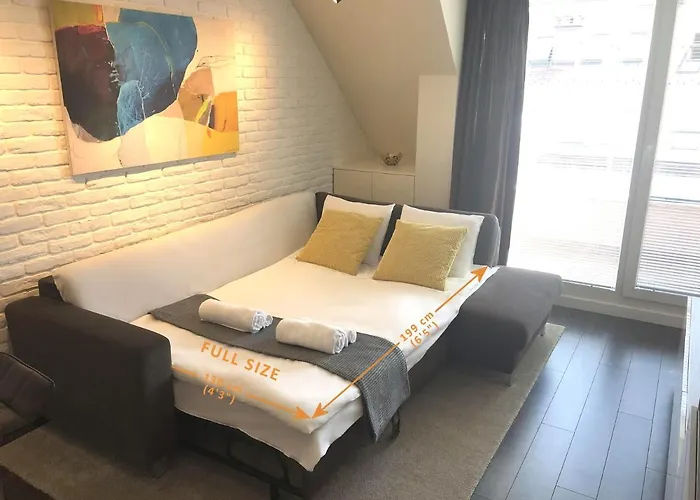 Unique Luxurious Jacuzzi Penthouse Duplex In Center! 2 Baths! Free Parking! Apartment *